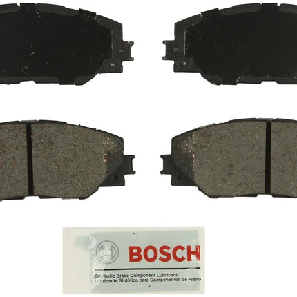 BOSCH BE1211 Blue Ceramic Disc Brake Pad Set - Compatible With Select Pontiac Vibe; Scion iM, tC; Toyota Corolla iM, Matrix, Mirai, RAV4; FRONT
