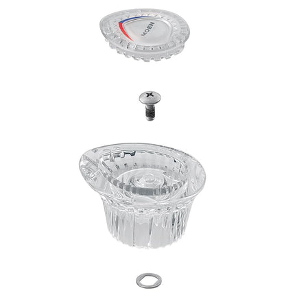 Moen FAUCETS 96782 CLR Lav Handle Cap