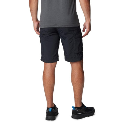 Columbia Men’s Hiking Cargo Shorts, SILVER RIDGE CARGO SHORT, Nylon, Black, Size: 38, AM4084