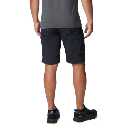 Columbia Men’s Hiking Cargo Shorts, SILVER RIDGE CARGO SHORT, Nylon, Black, Size: 38, AM4084