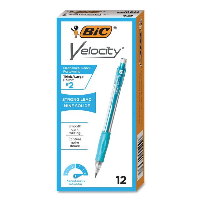BIC - Mechanical Pencil,Refillable,Rubbergrip,.9mm