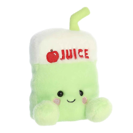 Aurora Adorable Palm Pals Sippy Apple Juice Stuffed Animal - Pocket-Sized Play - Collectable Fun - Green 5 Inches
