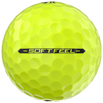 Srixon New Soft Feel 2025 Golf Balls (Yellow)