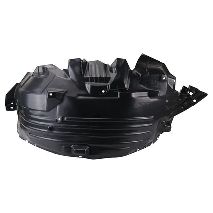 TRQ Front Right Inner Fender Liner Black Passenger Side