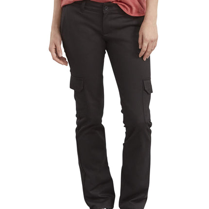 Dickies womensFP514Stretch Twill Straight Leg Carg