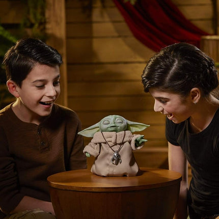Star Wars The Child Animatronic Edition AKA Baby Yoda with Over 25 Sound and Motion Combinations, The Mandalorian Toy for Kids Ages 4 and Up