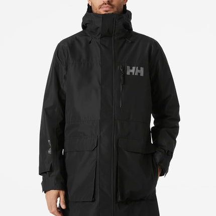 Helly Hansen Men's Rigging Coat, Black, M