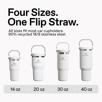 STANLEY IceFlow 2.0 Flip Straw Tumbler, 30 oz, Sea Glass Aura