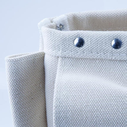 Canvas Bolt Bag, Small Bag for Bolt Storage with Bull Pin Loops, Belt Tunnel Loop Connection, Klein Tools 5416T