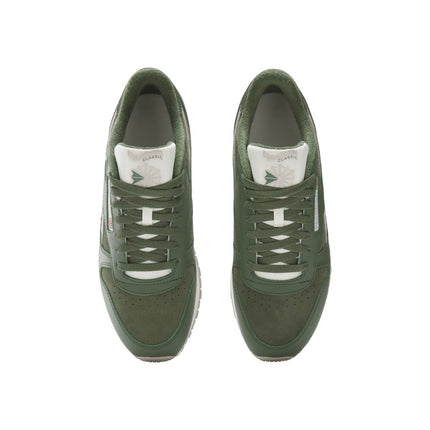 Reebok Unisex-Adult Classic Leather V1 Sneaker, Breakaway Green/Breakaway Green/Hazy Grey, 12.5 Women/11 Men
