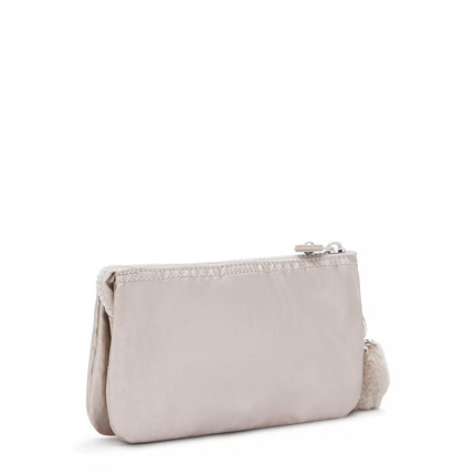 Kipling Creativity Large Pouch, Metallic Glow