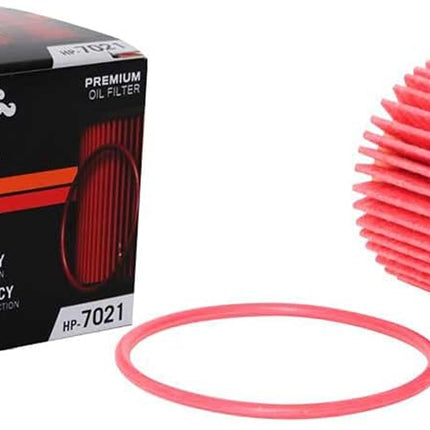 K&N Oil filter - High Performance-Series compatible with Lexus, Scion, Toyota (HP-7021)