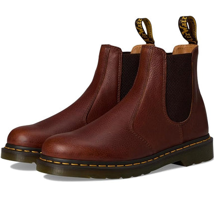 Dr. Martens Unisex-Adult 2976 Leather Chelsea Boots, Cashew Ambassador, 8 Women/7 Men