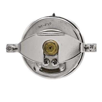 PIC Gauge 203L-254D Glycerin Filled Industrial U-Clamp Panel Mount Pressure Gauge with Stainless Steel Case, Brass Internals, Plastic Lens, 2-1/2" Dial Size, 1/4" Male NPT Connection Size, 0/60 psi Range