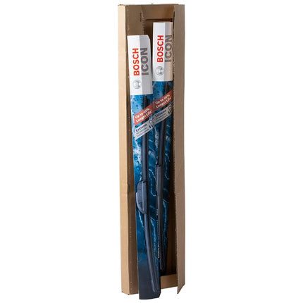 BOSCH 21A19A ICON Beam Wiper Blades - Driver and Passenger Side - Set of 2 Blades (21A & 19A)