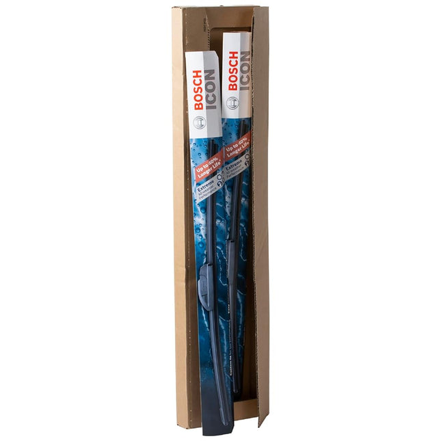 BOSCH 28A13A ICON Beam Wiper Blades - Driver and Passenger Side - Set of 2 Blades (28A & 13A)