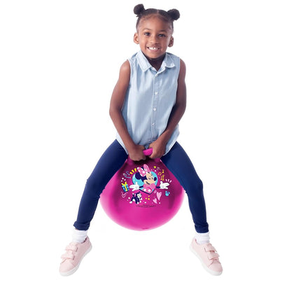 Hedstrom Hopper Ball, Jumping Ball for Kids, Inflates up to 15", Minnie Mouse