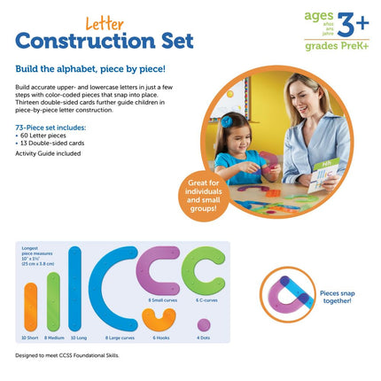 Learning Resources Letter Construction Activity Set