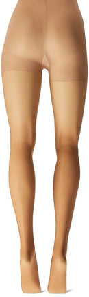 Hanes Women’s Alive Full Support Control Top Pantyhose, Nude 1-pack, E