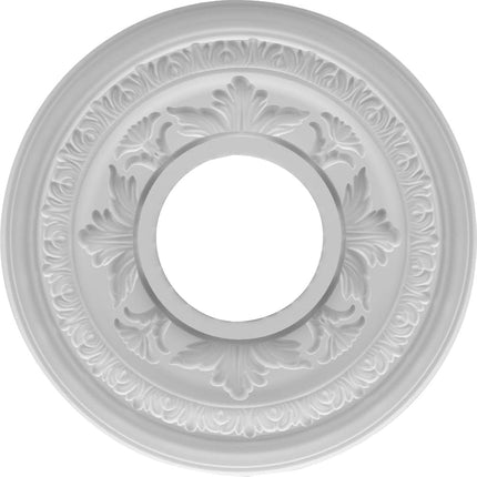 Ekena CMP10BA Ceiling Medallion, Primed White, 10 x 3 1/2 x 3/4-Inches