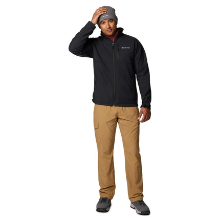 Columbia Men's Ascender Softshell Jacket, 2024 Black, L