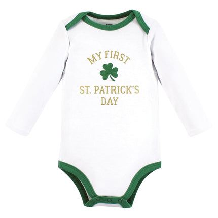 Hudson Baby mamelucos de algodón para bebé unisex, diseño navideño, color blanco, 6-9 meses