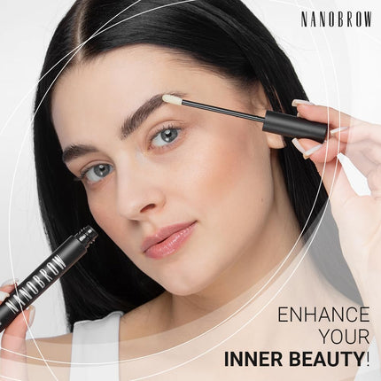 NANOBROW Eyebrow Renewal Serum (5 ml) - Thickens, Darkens, Strengthens Brows - Transparent