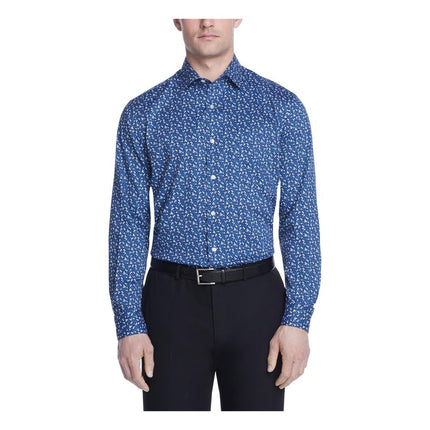 Van Heusen Men's Dress Shirt Regular Fit Stain Shi