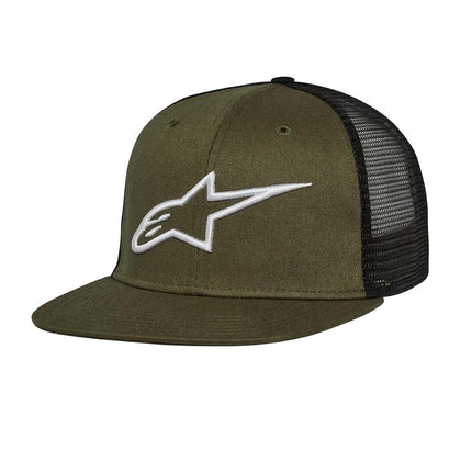 Alpinestars Men's Flatbill Corp Trucker Hat Snap B