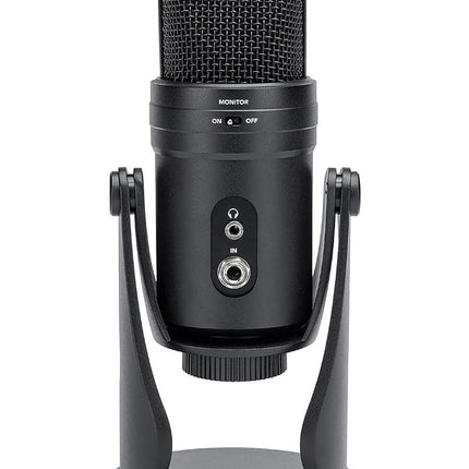 Samson G-Track Pro - Professional USB Microphone with Audio Interface - Black