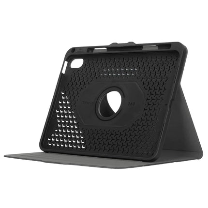 Targus VersaVu Case for iPad A16 & iPad 10th Gen 10.9 Inch, 360 Rotating Stand, Military Drop Protection, Pencil Holder, Black