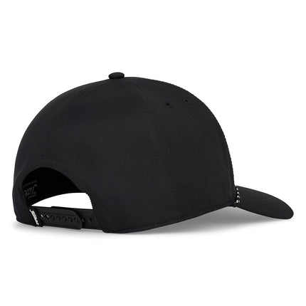 Gorra de golf Titleist Boardwalk Rope para hombre, negro/blanco