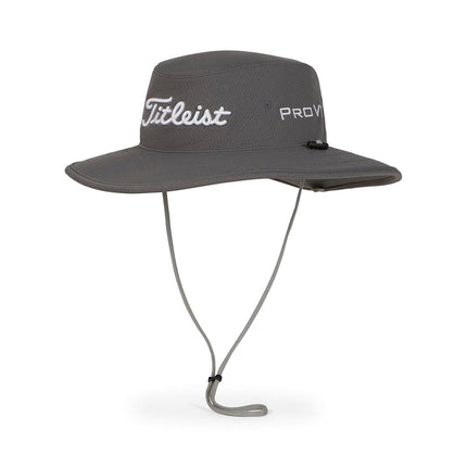 Titleist Tour Aussie Golf Hat, Charcoal/White, One