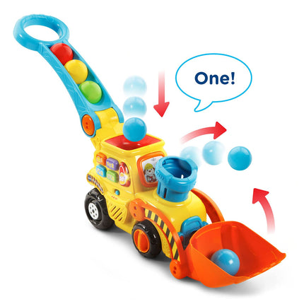Excavadora Empuja y Pop de VTech Pop-a-Balls