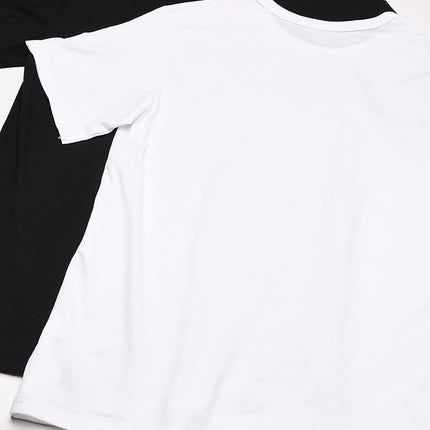 Lot de 2 t-shirts basiques à manches courtes The Children's Place pour garçons, bleu/rouge, taille XS
