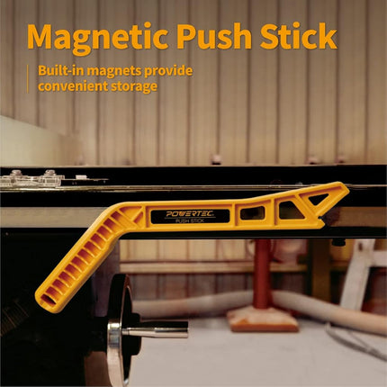 POWERTEC 71510 Deluxe Safety Push Block and Stick Set | 5 Pack | Ergonomic Handles with Max Grip | Push Blocks and Sticks for Table Saw, Jointers and Woodworking | for Woodworker Safety & Control