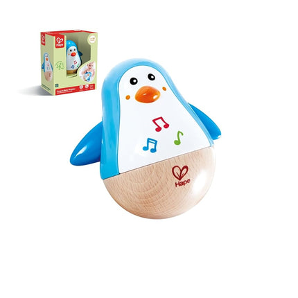 Hape Penguin Musical Wobbler | Colourful Wobbling 