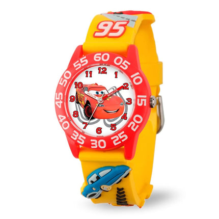 Disney Kids' W001509 Time Teacher 3D Cars Watch wi