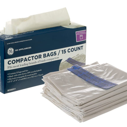 GE WX60X1 Genuine OEM Universal Trash Compactor Ba