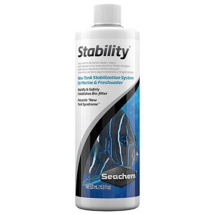 Seachem 116012300 Stability Tank Stabilization System 500 ml, 500 ml