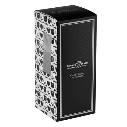 Edwin Jagger Double Edge Safety Razor, Chrome, Regular Handle, 5 blades