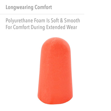 Honeywell Howard Leight HL400LPFREFILL X-Treme Earplug Dispenser Refill, 400 Pairs, Orange