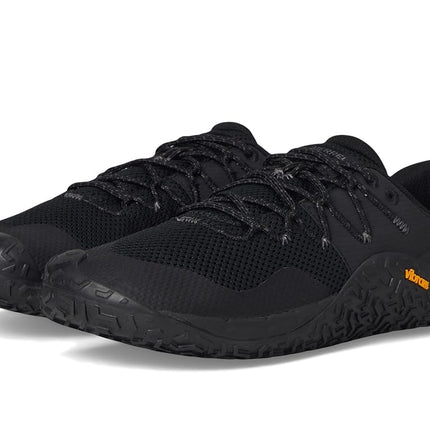 Merrell Trail Glove 7 Men’s Sneaker, black/rubber, 46.5 EU