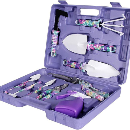 Gardening Tools, LEKEONE 10 Pieces Garden Tools wi