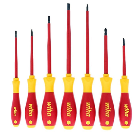 Wiha 32097 | 7 Piece Insulated SoftFinish Screwdriver Set