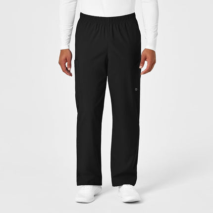WonderWink Unisex's Multi-Cargo Medical Scrubs Pants, Black, Medium
