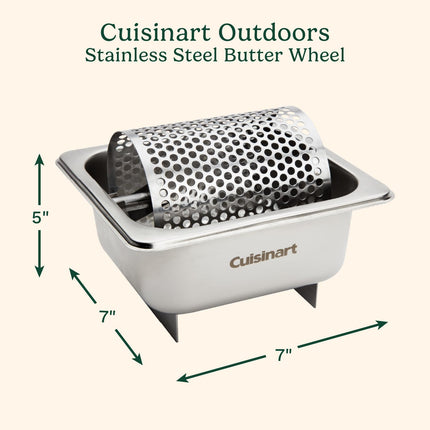 Rueda para mantequilla Cuisinart CBW-201 de acero inoxidable