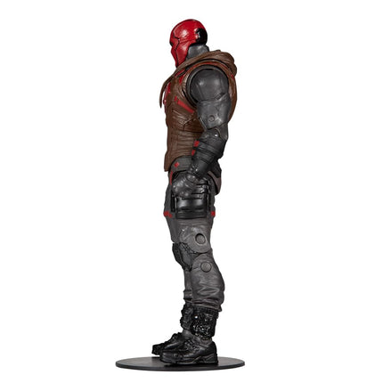 McFarlane Toys, DC Gaming 7-inch Red Hood Action Figure with 22 Moving Parts, Collectible DC Gotham Knights Game Figure with Stand Base and Unique Collectible Character Card – Ages 12+