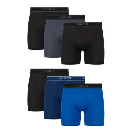 Hanes Men's Value Performance Stretch Boxer Brief 