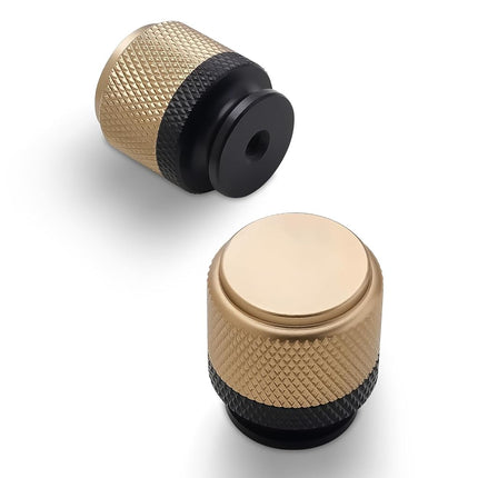 BUKOBYHE 20 Pack Matte Black and Champagne Bronze 